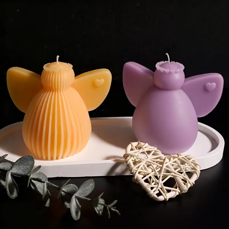 

Пухлая и элегантная форма ангела, подходит для Рождества, Хэллоуина, свадьбы, совместима с силиконом, штукатуркой, смолы, глины, своими руками