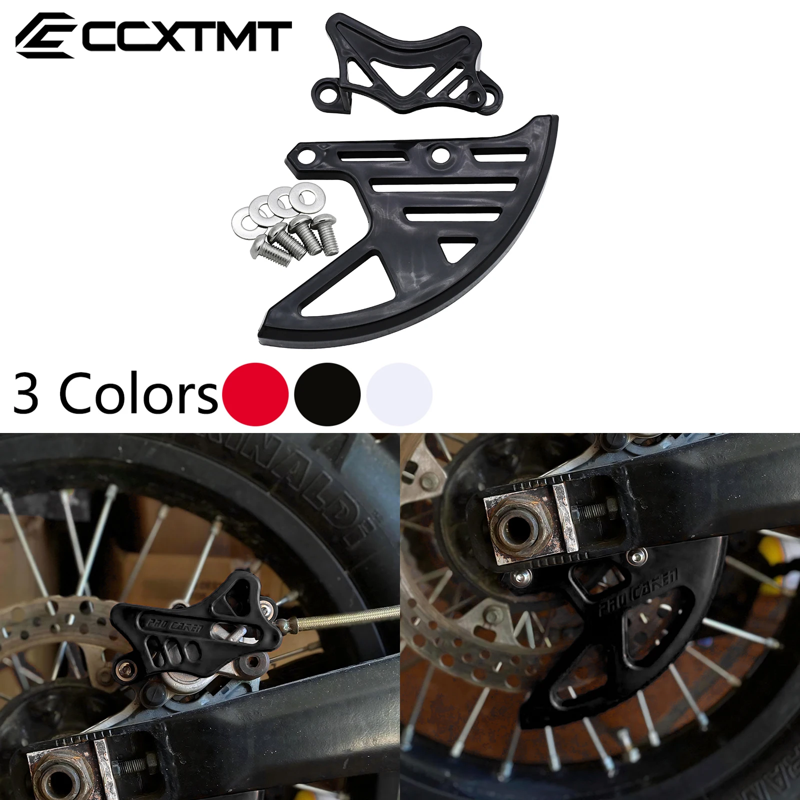 Rear Brake Disc Cover Caliper Guard Protection For Honda CR CRF 125R 250R 450R 250X 450X 250RX 450RX 450L Dirt Bike Universal