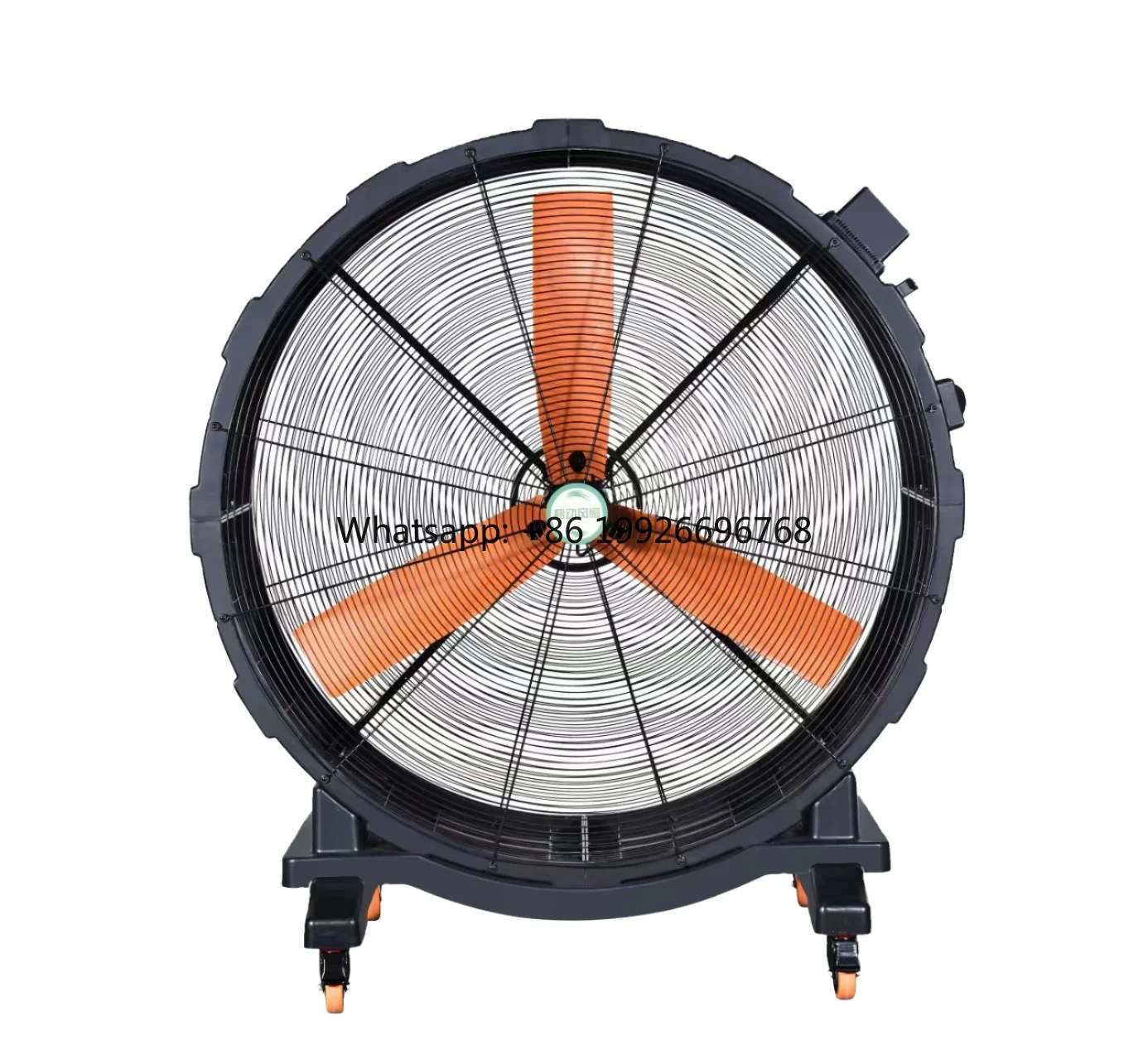 

24'' 600mm Industrial Air Cooler Heavy Duty Commercial Fan 1500RPM Turbo Durable Motor Thin Design Rolling Tilting Cooling