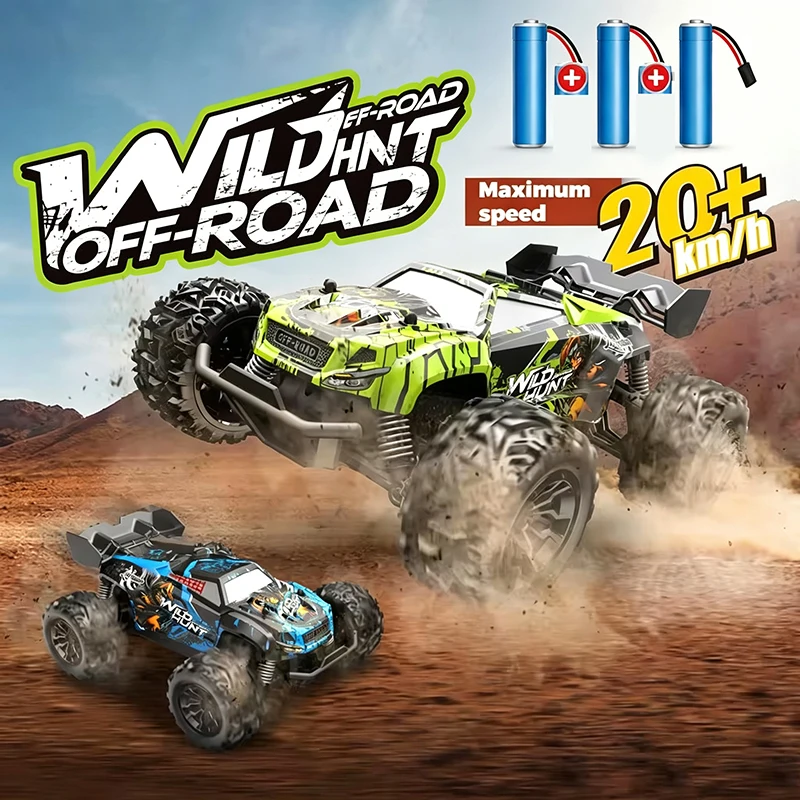 20KM/H Power Motor 2.4G 2WD RC Drift Car Big Size RC Truck Independent Shock Absorber Anti-Crash Car Vehical Adults Kid Toy Gift