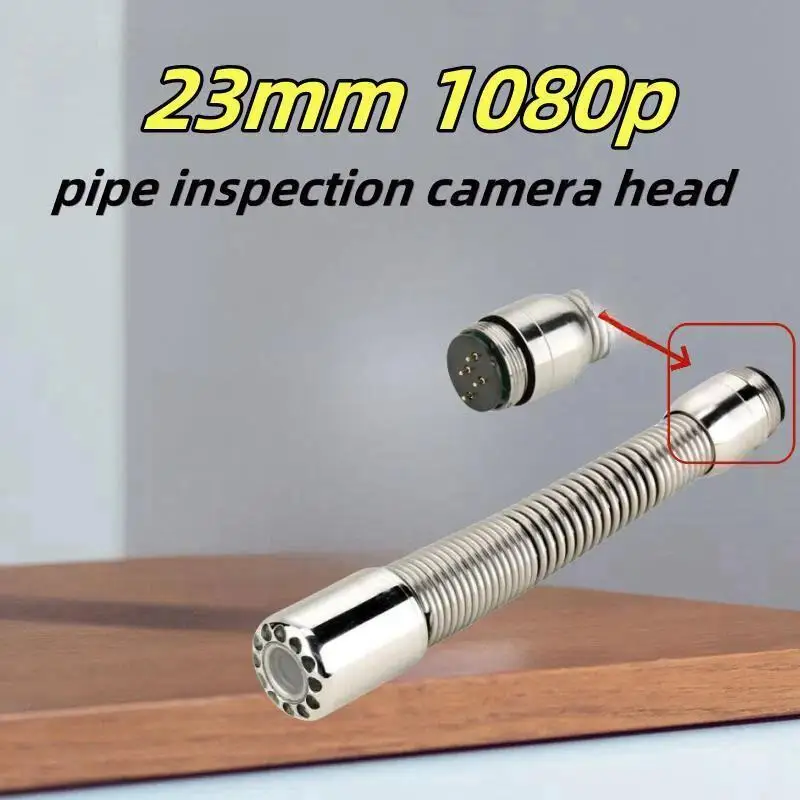 Imagem -02 - Pipe Inspection Câmera Head Repair Substituição 23 mm 1080p F5800adjkabtx