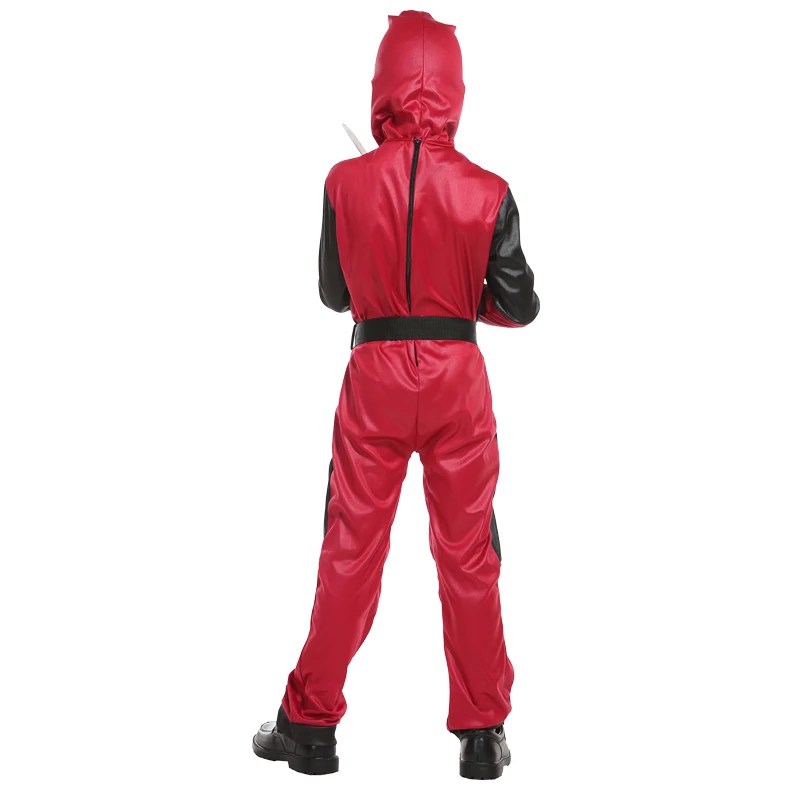 Conjunto de Cosplay de rendimiento Ninja para padres e hijos, disfraz de Ninja de lujo para fiesta familiar, traje de Kung Fu de superhéroe de Halloween