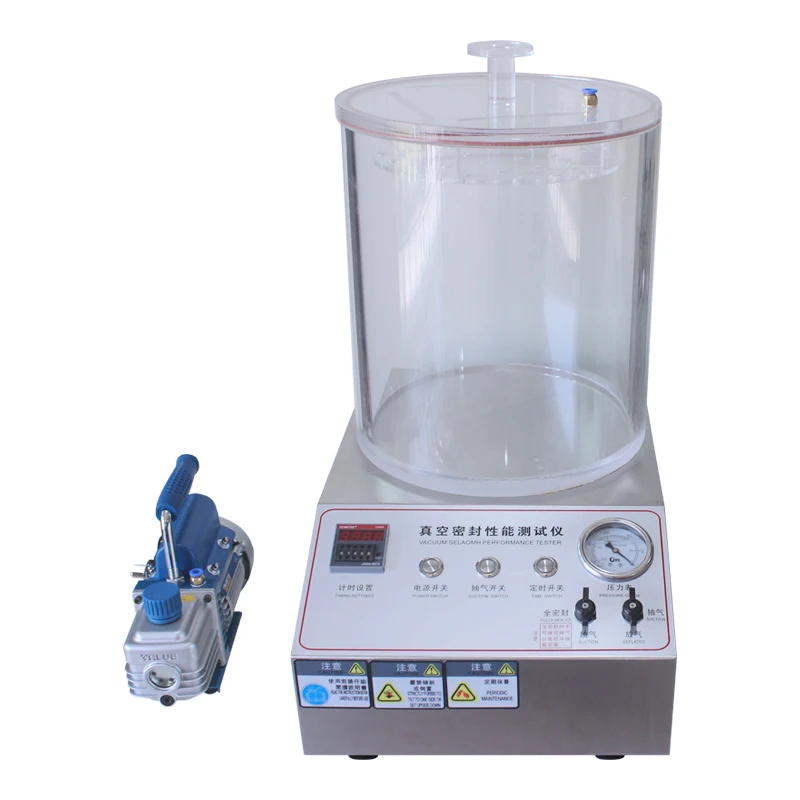 JINGYAN Cans Vacuum Sealing Tester Air Leakage Testing Machine Bottle Seal Performance Test Equipment