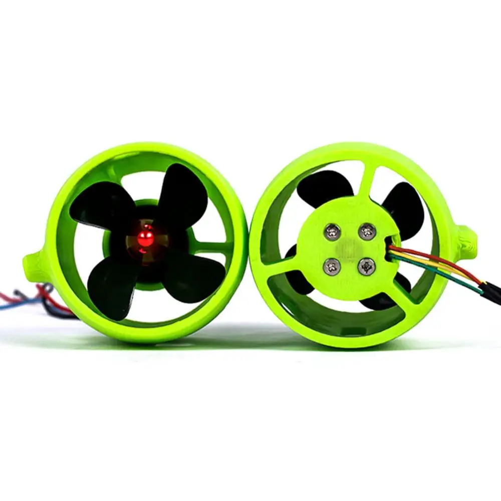 12-24V 20A Brushless Motor 4 Blade Underwater Thruster RC Bait Boat RC Nesting Boat Underwater Thruster DIY Robot Tool