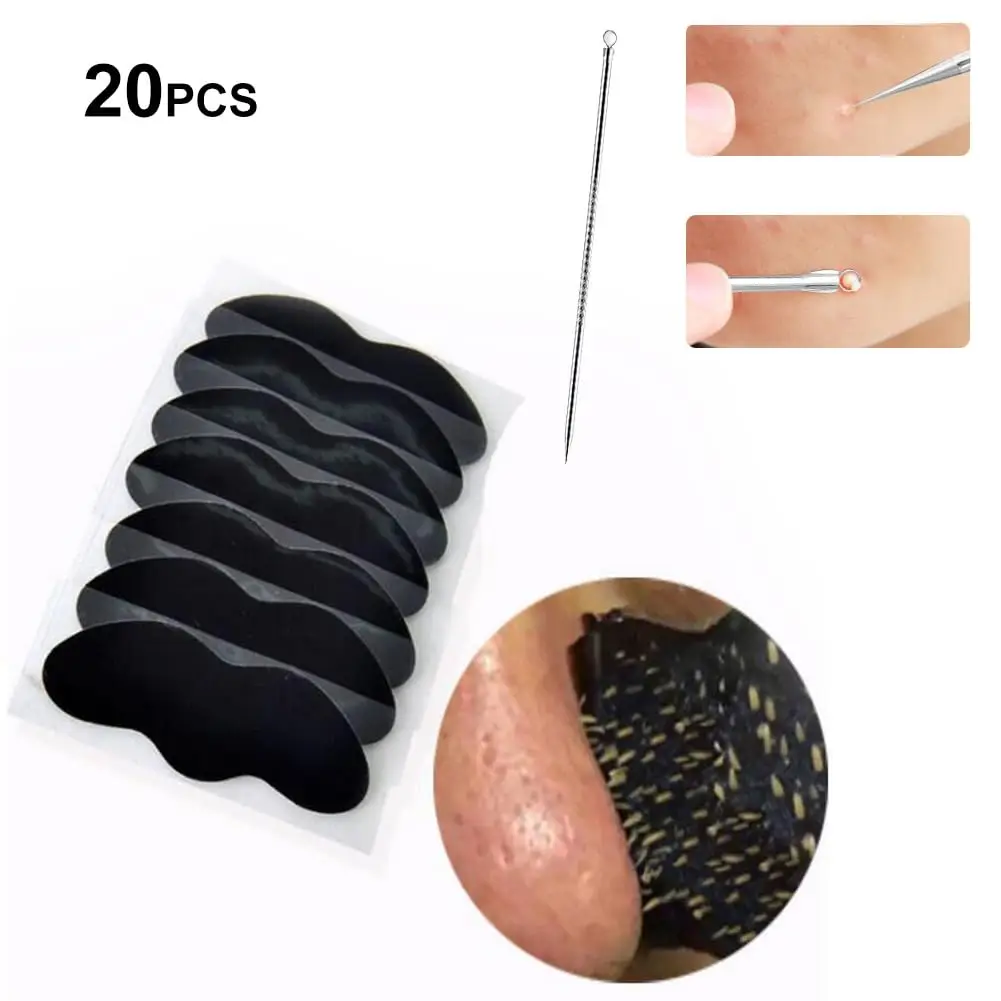 100/50/10 stuks neusreinigingsstickers, verwijder mee-eters en acne, diepe schone poriën, absorberen olie en vuil, neusmaskersticker