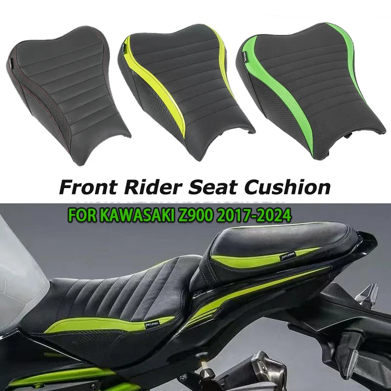 For Z900 Motorcycle Front Rider Seat Cushion Driver Rider Seat Saddle Cushion For Kawasaki Z900 2017-2024 Front Seat Cushion Pad