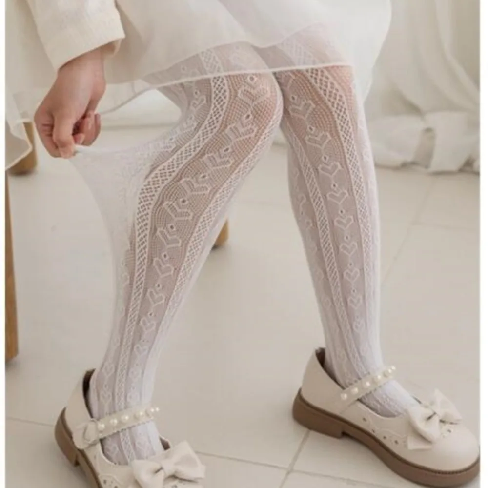 Thin mesh girl Tights model spring and summer children pantyhose girls render stocking tights choreography panty hose baby