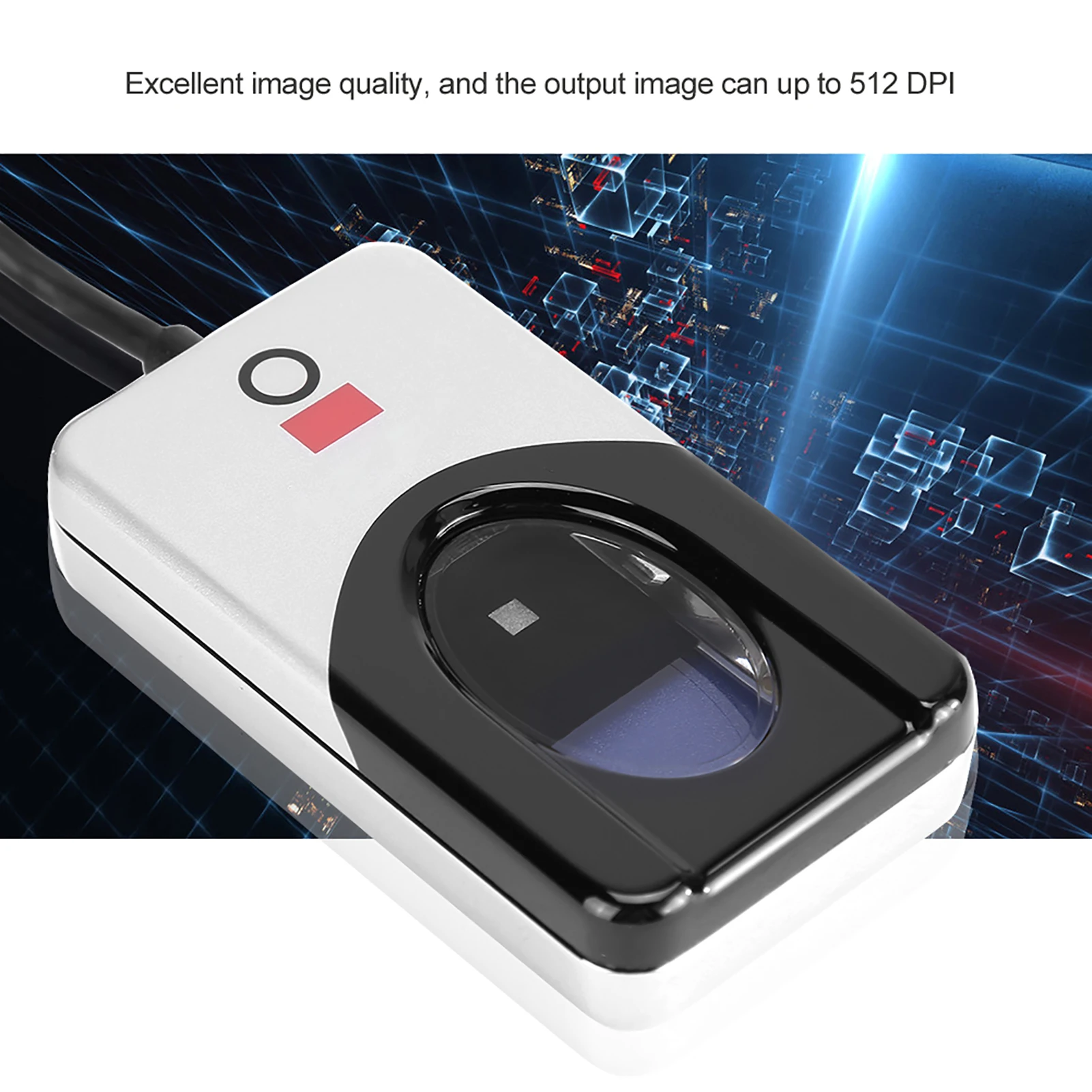 

Fingerprint Reader Fingerprint Sensor URU4500 USB Fingerprint Collector Biometric Fingerprint Recognition Sensor Reader Machine