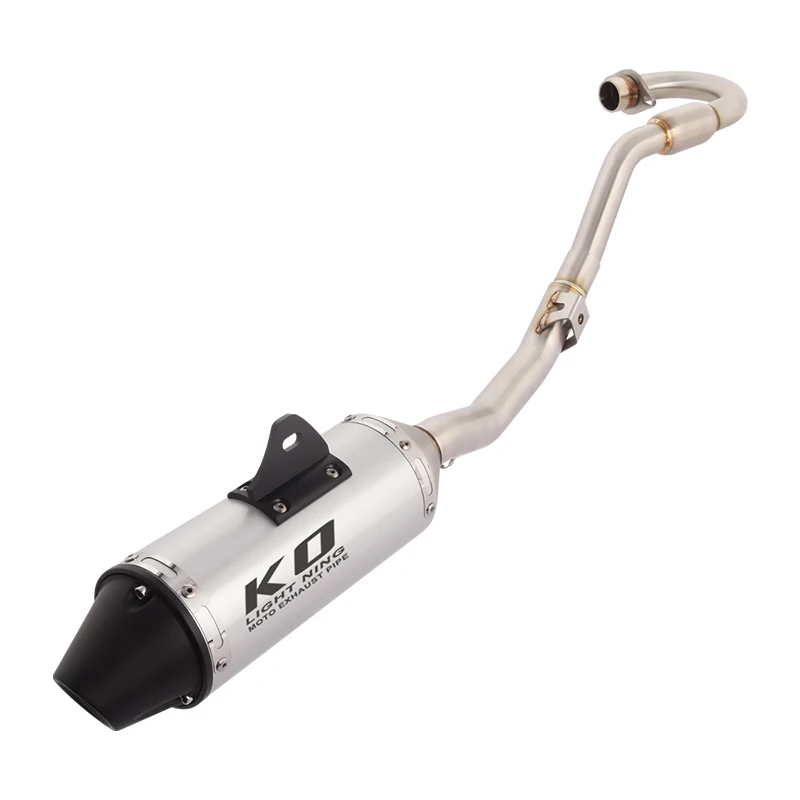 

sistema de Modified Escape silenciador tubo de cola Escape de motocicleta tubo de ConexióSlip On HONDA CEF150F CRF230F 2003-2019
