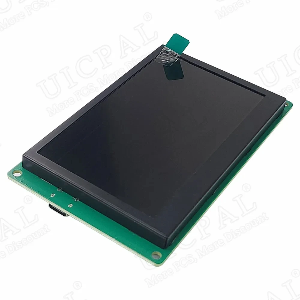 Imagem -02 - Módulo Lcd de Tela de Porta Serial Inteligente Smart Home Display Wifi bt Rs485 St7701 Esp32 s3 N16r8 480x272 43