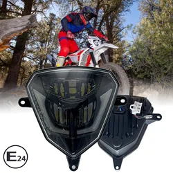 E-mark E24 Motorcycle LED Headlight Hi-Low Beam For Beta RR 300 200 125 50 Racing Xtrainer 2020-2022 Moto Dirt Bike Head Light