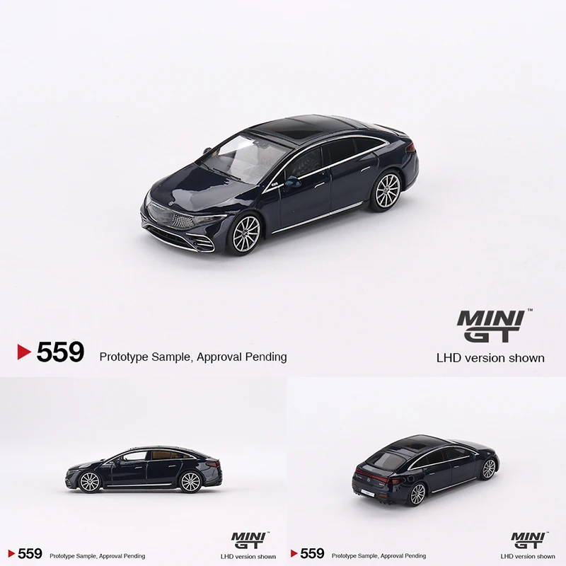 

MINIGT 559 In Stock 1:64 EQS 580 4MATIC Diecast Diorama Car Model Toys