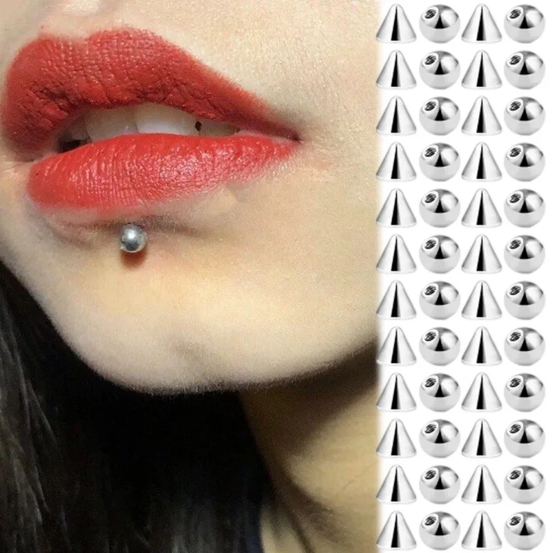 100pcs Piercing Accessories Replacement Balls