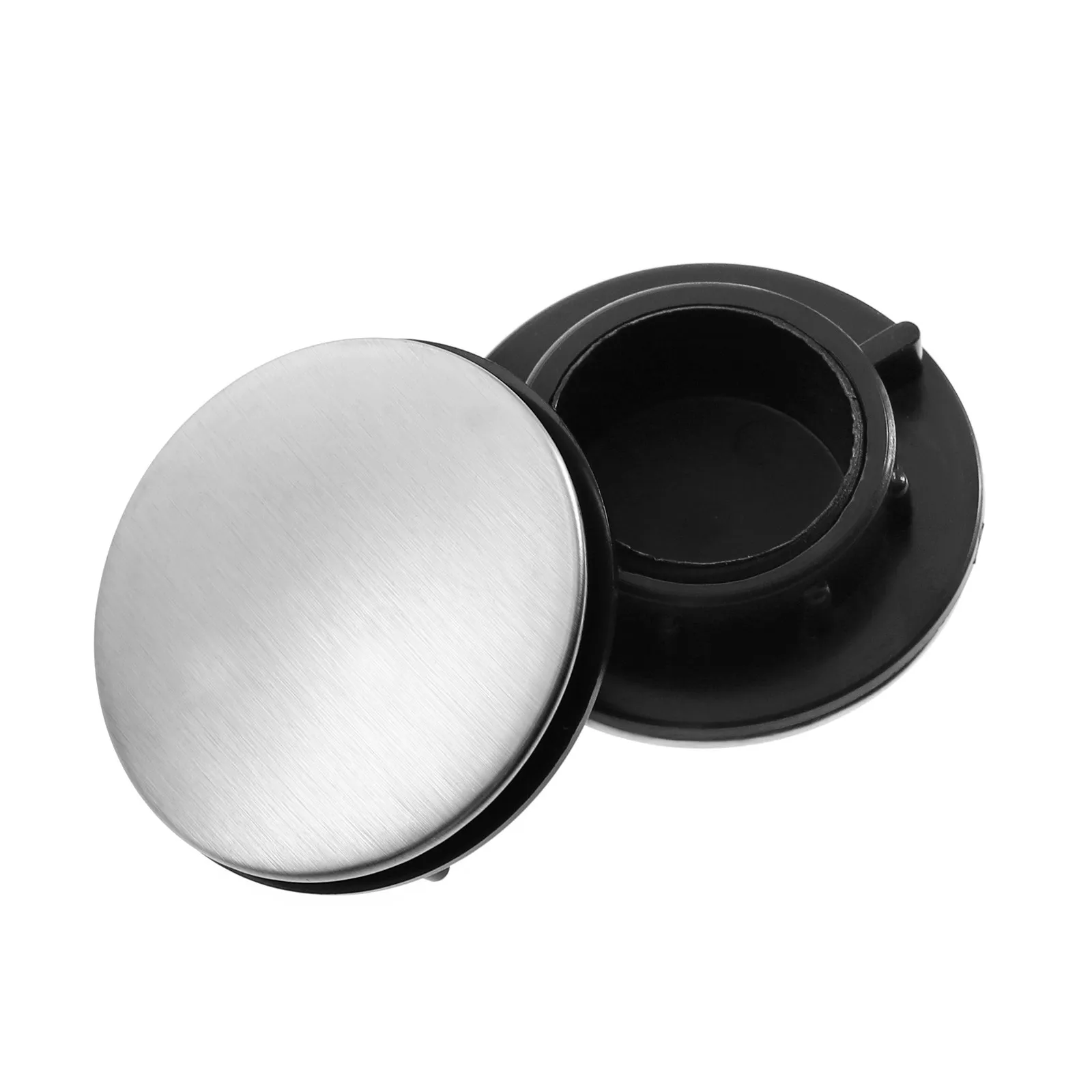 

2Pcs Stainless Steel Brushed Faucet Hole Cover Kitchen Sink Cover for Dia 31-40Mm Leak Proof Seal Stopper Faucet Hole Stopper