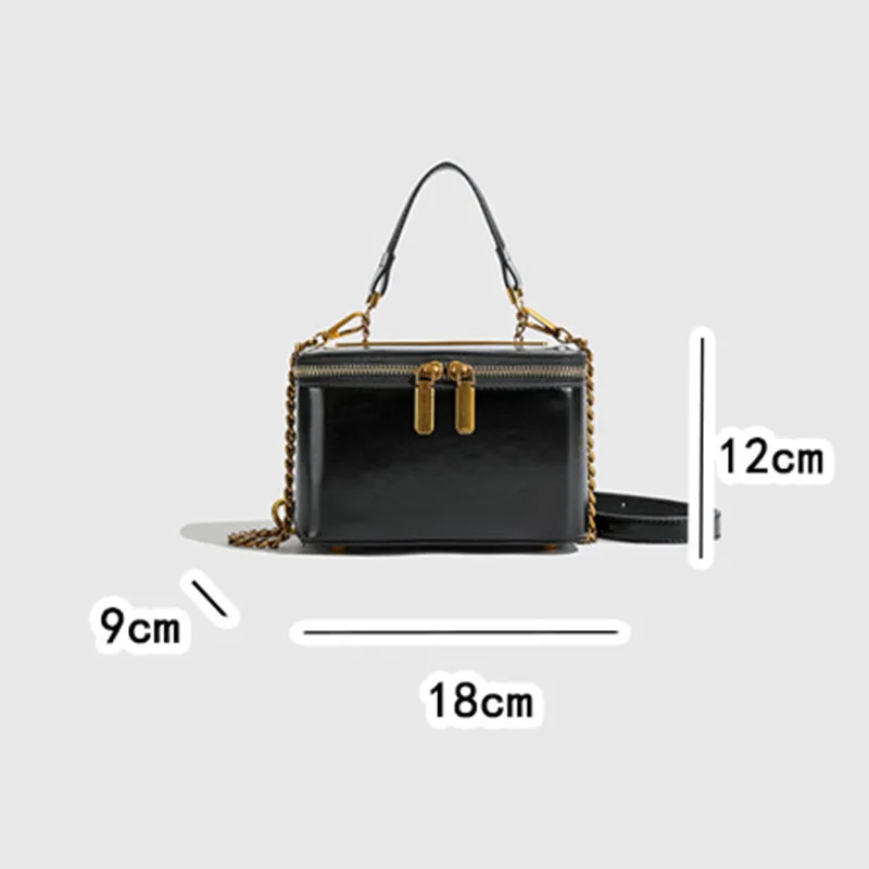 Formeki Square Bag Box Handbag Ins Fashion Women Bag Shoulder Bag For Owmen Retro Ladies Luxury Design Bag