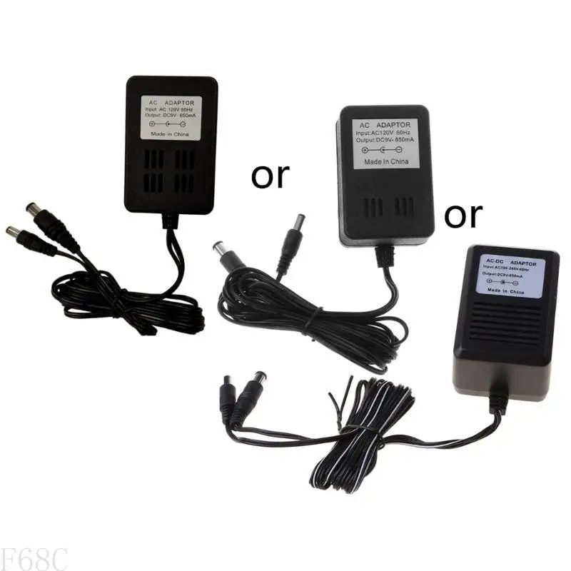 NES US 버전, SNES, 창세기 1 인 1 전원 코드 용 F68C AC 전원 공급 장치 어댑터