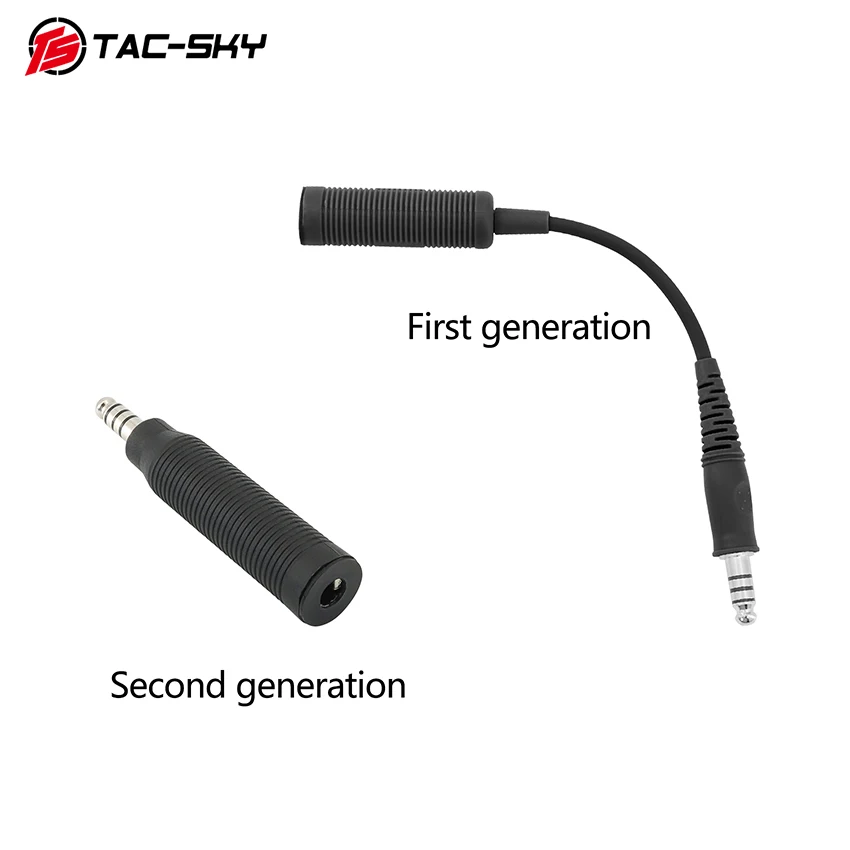TAC-SKY Tactical U-174 NATO/военный адаптер для гражданской рации PTT для гарнитуры COMTAC Military Airsoft Shooting Headphon