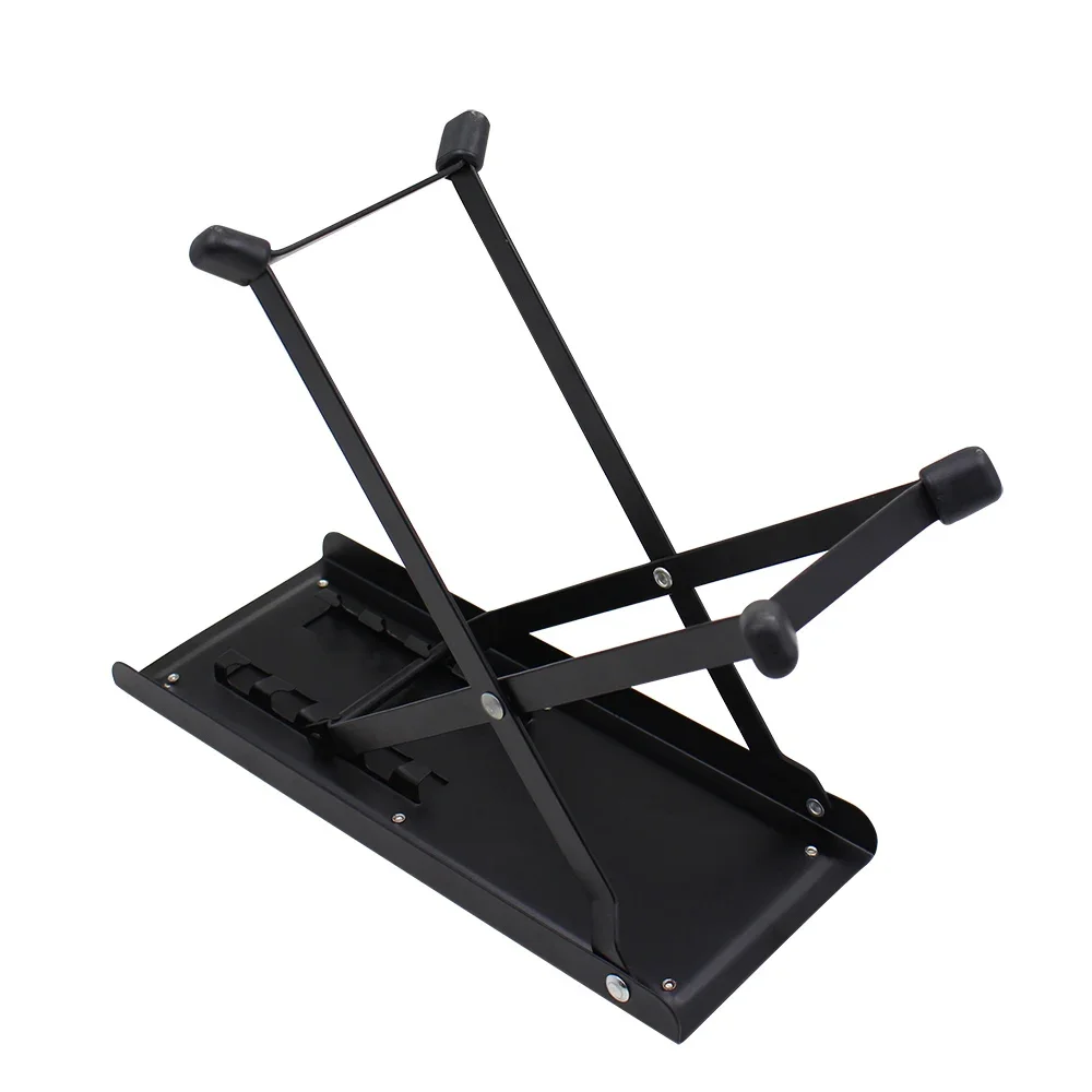 Guitar Footrest Pedal Support Utility with Adjustable Height Non-Slip Pads Guitar Neck Rest Support Foot Stool Accessories
