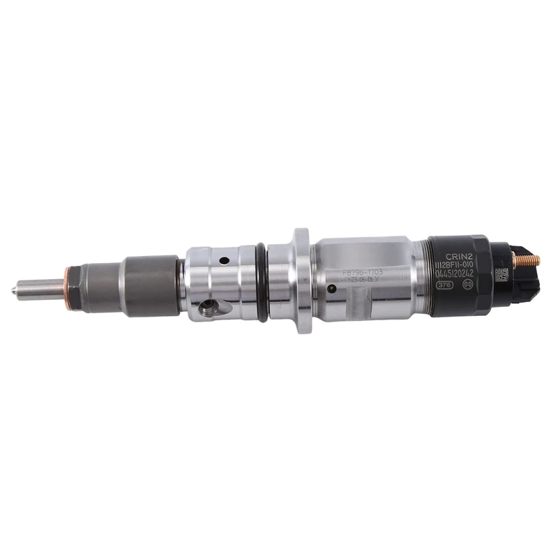 

New Crude Oil Fuel Injector Nozzle Diesel Injector 0445120242 For Cummins EQ4H EHQ200 Engine