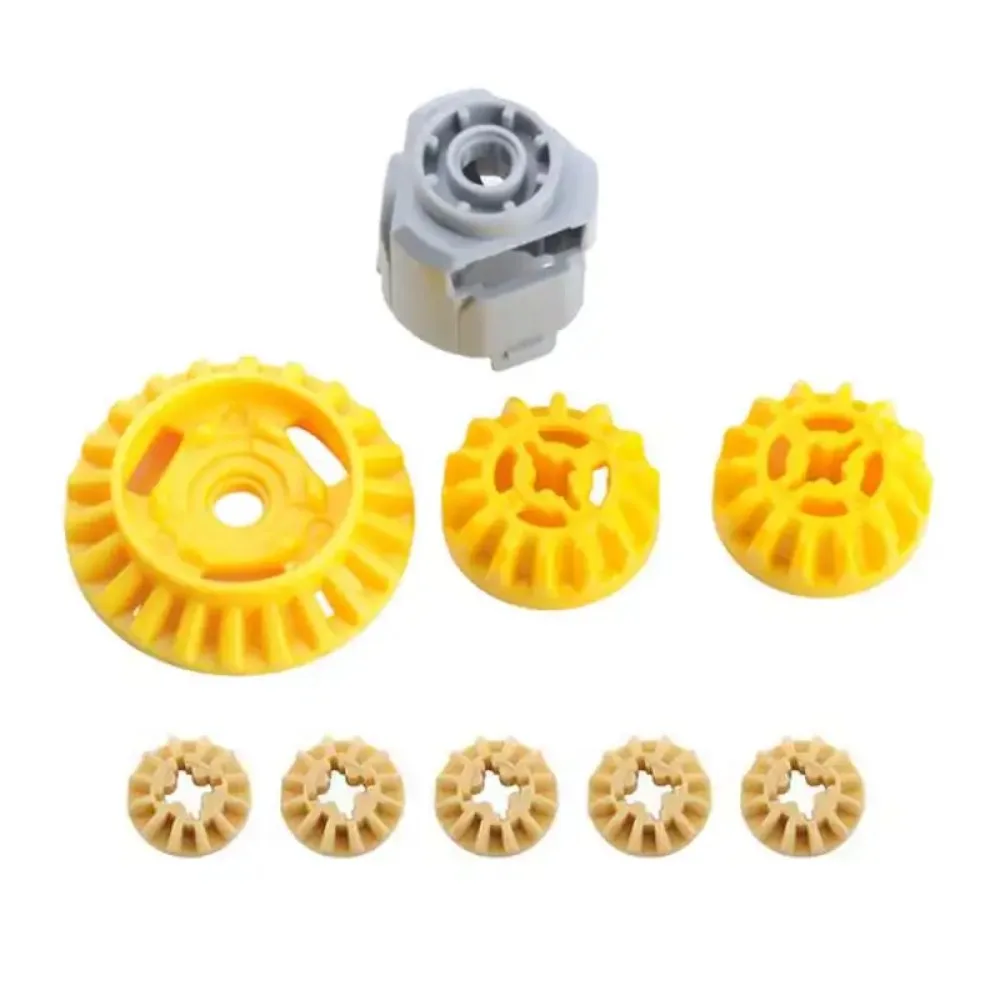 New Differentials Gears Building Blocks MOC Technical Modification Parts 65414 69761 69762 6589 Compatible with legoeds