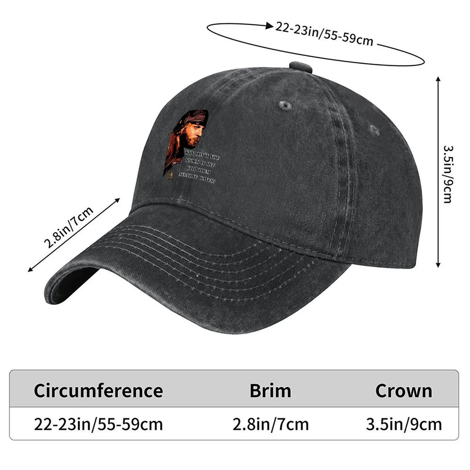 De Ondeugende Oddball Movie Dog Naughty SergeantBerlin Baseball Cap golfhoed echte kinderhoed westerse hoed dames 2025, heren