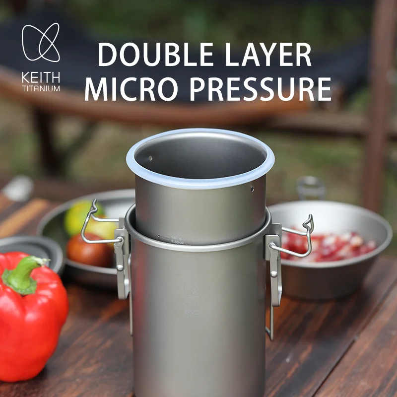KEITH Pure Titanium Rice Cooke - Camping Cooking Bundle 评论和价格