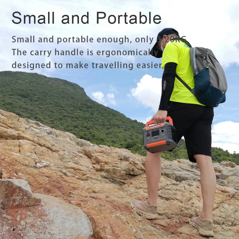 75000mAh Powerful Powerbank for Outdoor Blackout Camping A3B 300W Portable Power Station PD15W Fast Charge