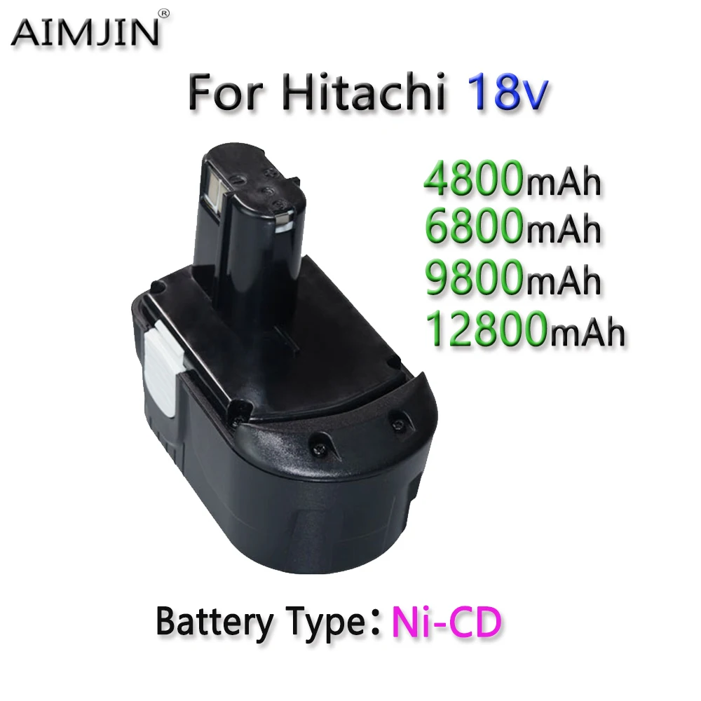 

For Hitachi 18V 4.8/6.8/9.8/12.8Ah BCL1815 BCL1830 BCL1840 Drill Bit Replacement Tool Battery