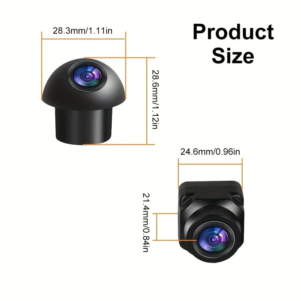 [كاميرا مركبة عالية الدقة 360] |   رؤية محيطية بانورامية، يمين + يسار + أمامي + خلفي، رؤية ليلية، مساعدة القيادة وقوف السيارات