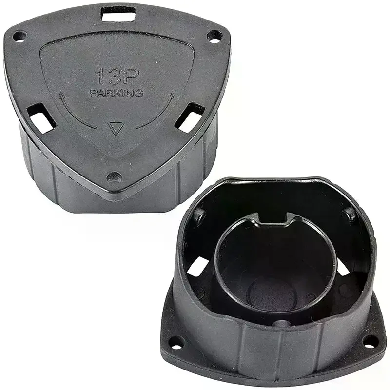 Trailer Plug Cover Plug Holder 13 Pin Trailer Plug Cover RV Connector Protector Trailer Harness Plug Protector