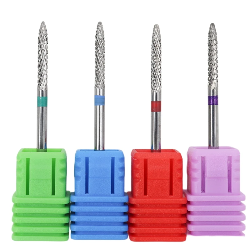 1pcs  FA0214 Pro carbide Nail Drill Bits Nail Art Electric Drill Machine Files Nail Art Tools Cuticle Remover Burs