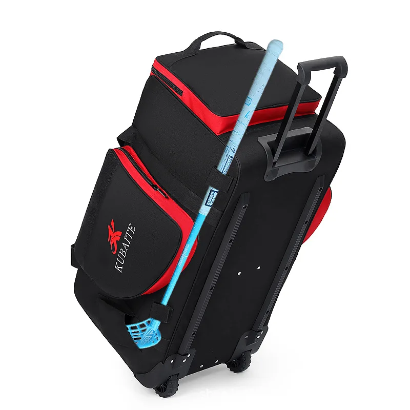 Ice Hockey Gear Bag Large Capacity Oxford Cloth Travel Rod Bag Trend Sports Gear Bag Luggage Tug Bag Trolley suitcase Luggage