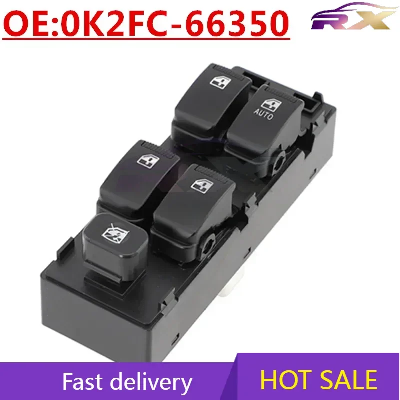 

OEM:0K2FC-66350 Power Window Master Control Switch For Hyundai