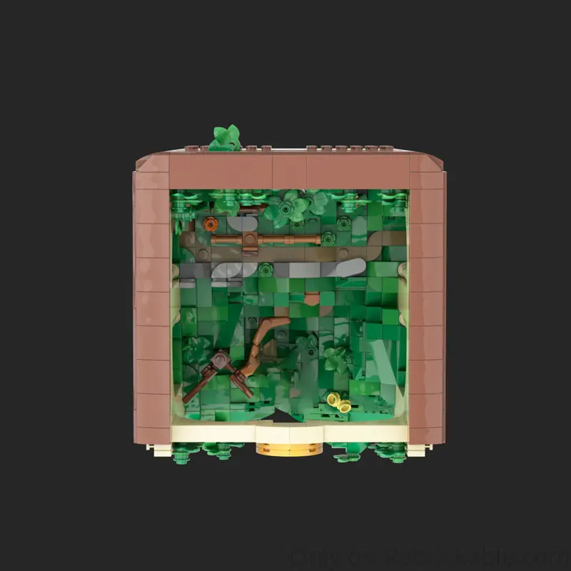 MOC العمارة سلسلة كتاب الزاوية بنة MOC نموذج ألعاب الطوب الجسيمات الإبداعية التعليمية هدايا عيد الميلاد