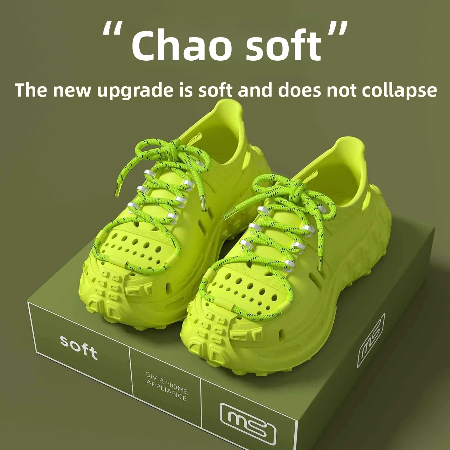 

Летняя обувь с отверстиями для шин, мужская новая высококачественная противоскользящая модная верхняя одежда, сумка на толстой подошве с отверстиями, пара обуви