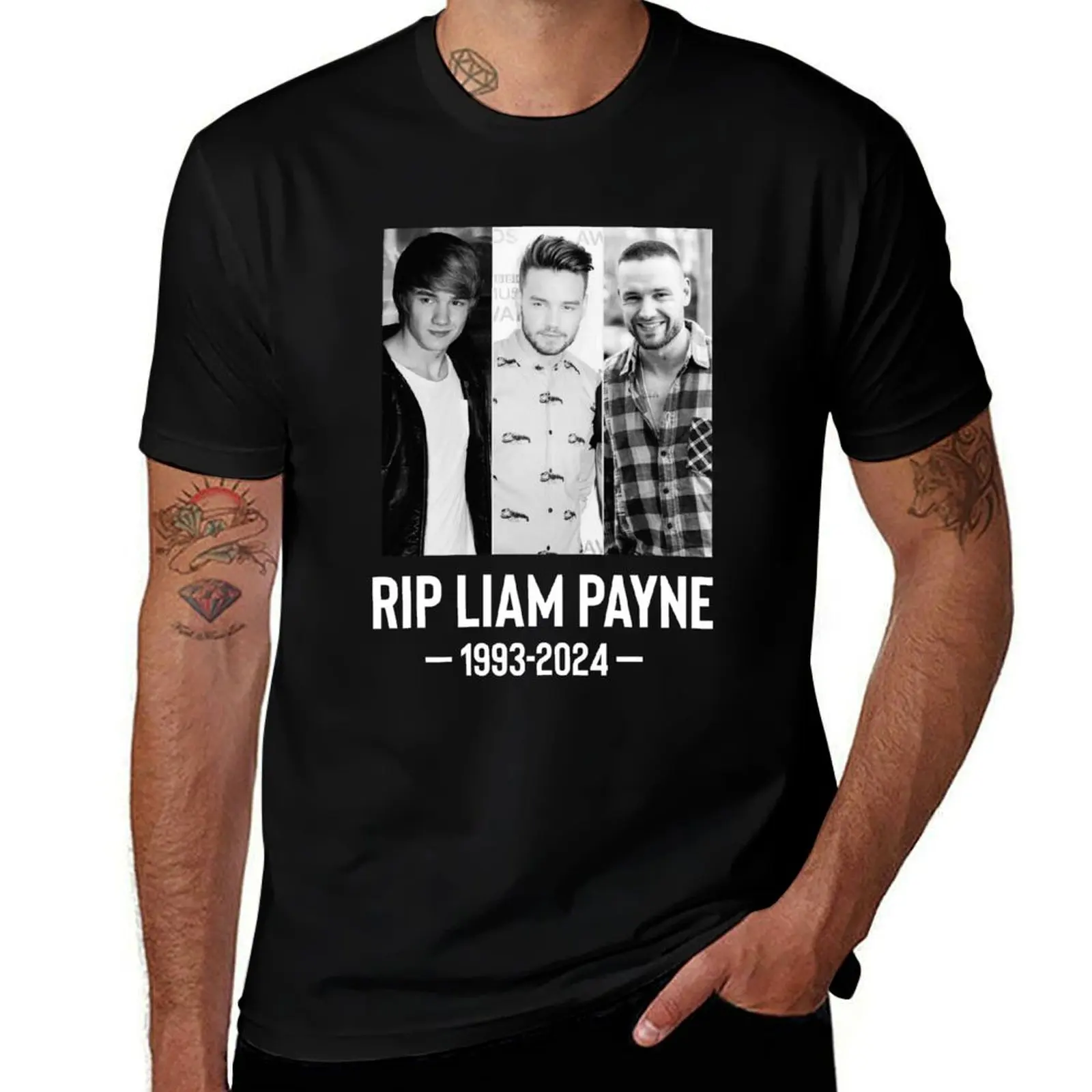 

LIAM PAYNE RIP 1993 - 2024 T-Shirt boys whites T-shirts man quick-drying mens funny t shirts