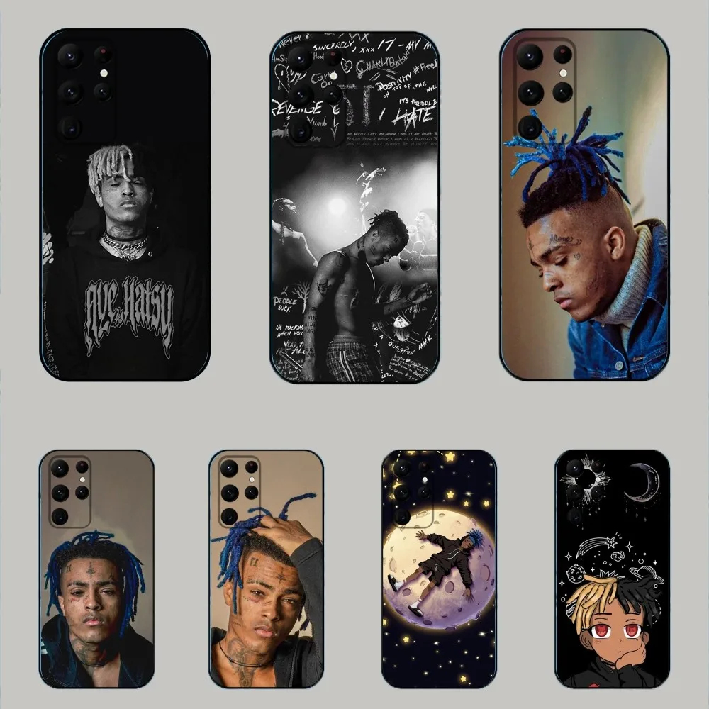 Rapper X-XXXTentacionS Phone Case For Samsung Galaxy A20,A21s,A22,A31,A32,A52,A53,A72,73,A80,A91 Soft Black Cover