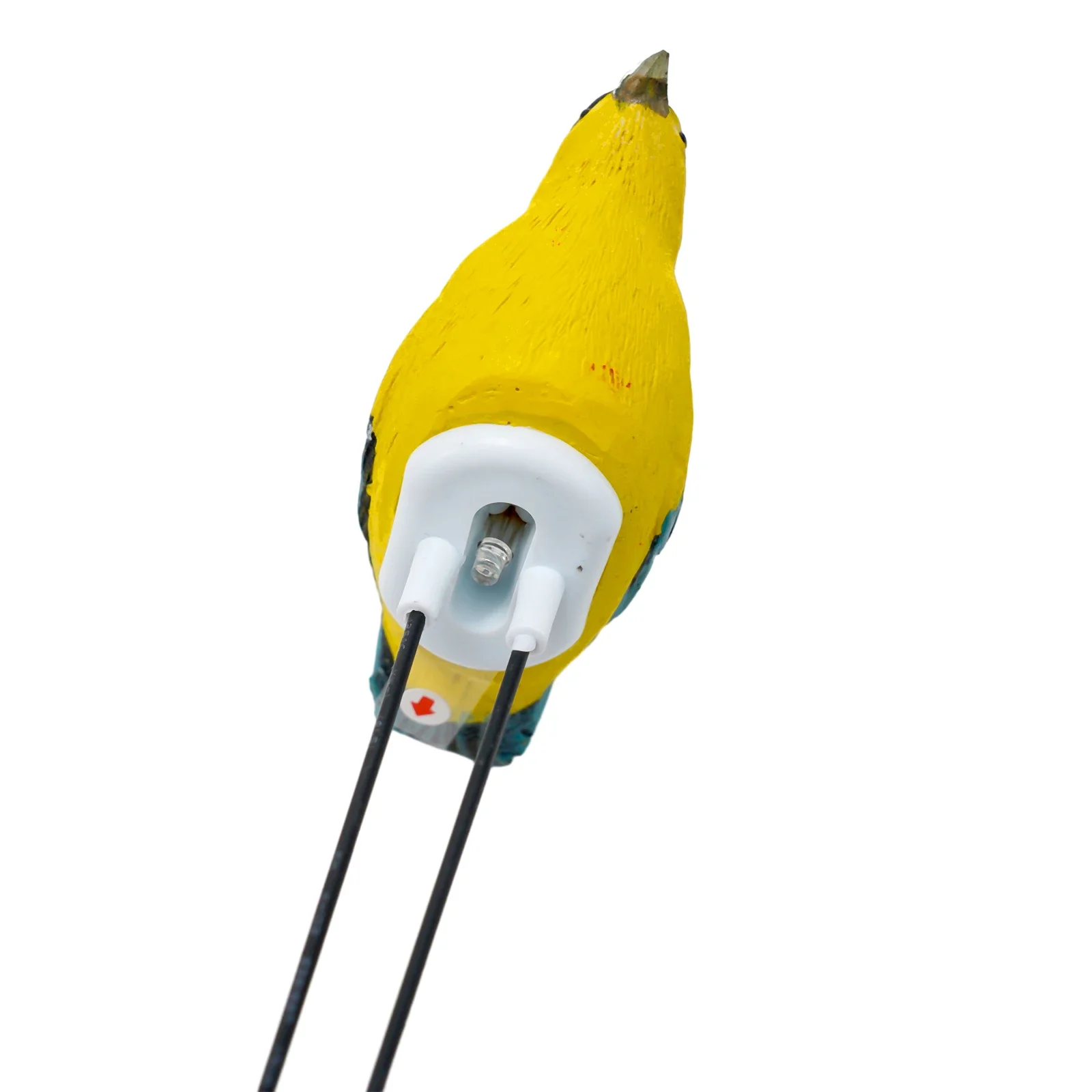 Imagem -02 - Pássaro Forma Resina Medidor de Umidade do Solo Rega Alarme Testador de Água da Planta Higrômetro Sensor 1pc