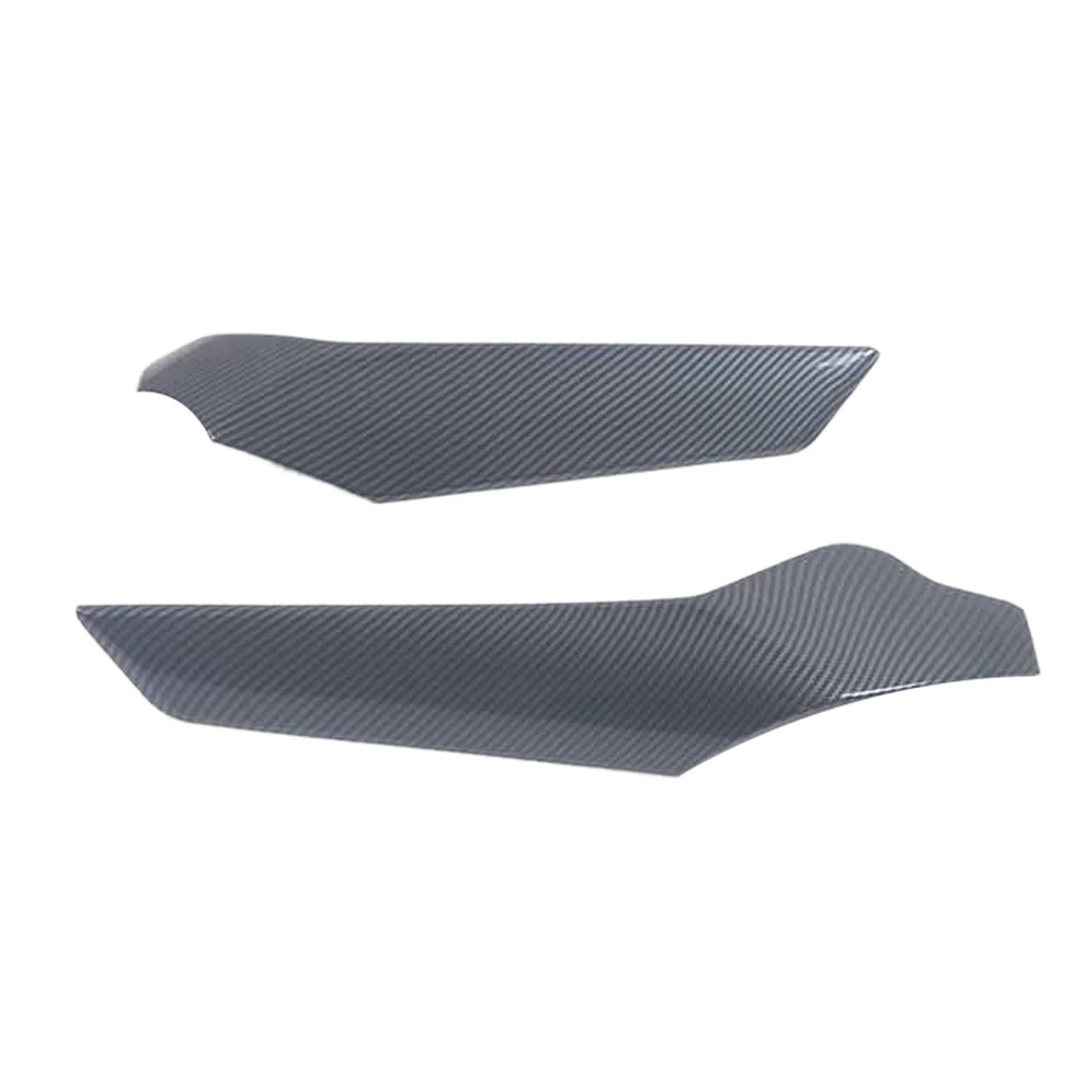 

For Toyota Harrier Venza 2020-2022 Carbon Fiber Car Center Control Panel Side Strips Cover Trim Decoration