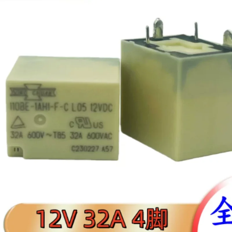 New 110BE-1AH1-F-C L05 12V 32A 4-pin relay for new energy charging station
