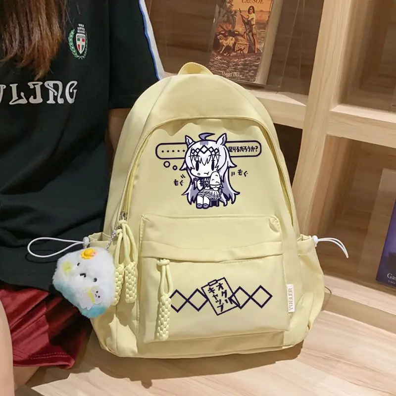 Jockey Girl Collaboration Merchandise Elementary Boys And Girls Middle School Large Capacity High Appearance Backpack Anime
