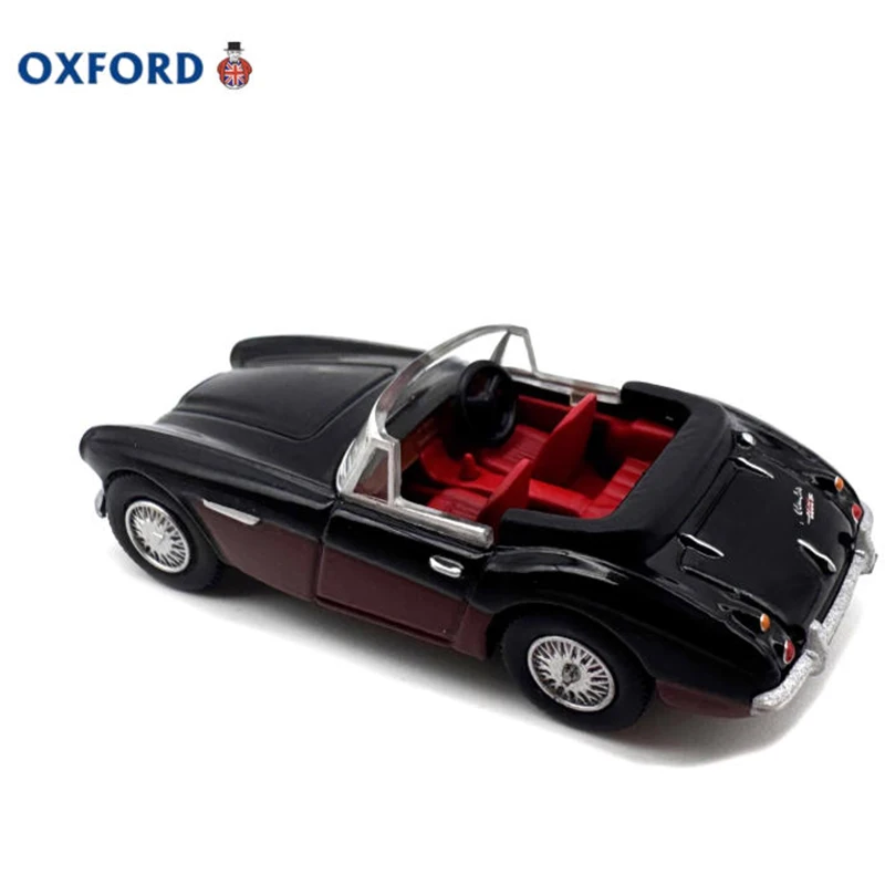

OXFORD 1:76 Austin Healy 3000, трансформируемый классический автомобиль, имитация сплава, модель автомобиля, классический сувенир для взрослых, подарок, статический дисплей