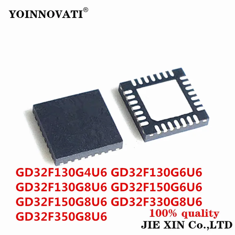 5Pcs GD32F130G4U6 GD32F130G6U6 GD32F130G8U6 GD32F150G6U6 GD32F150G8U6 GD32F330G8U6 GD32F350G8U6 QFN-28 module Stock Wholesale