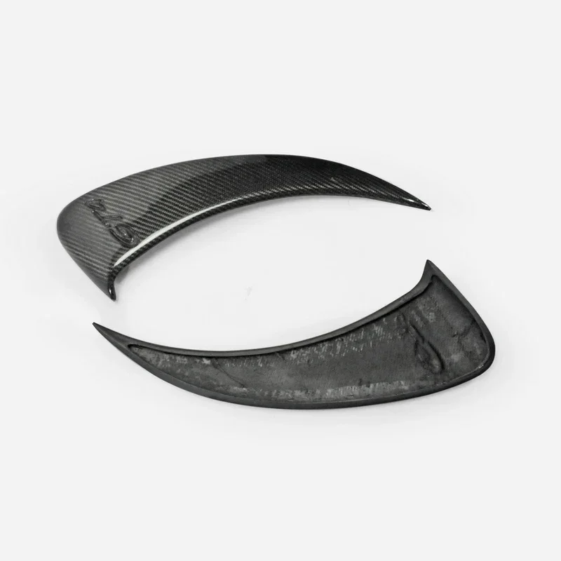 EPRFor 13-16 بورش 981 Boxster ألياف الكربون GT نوع القناة الجانبية تنفيس لامعة الألياف درابزين مدخل هواء طقم الجسم ملحقات السيارة