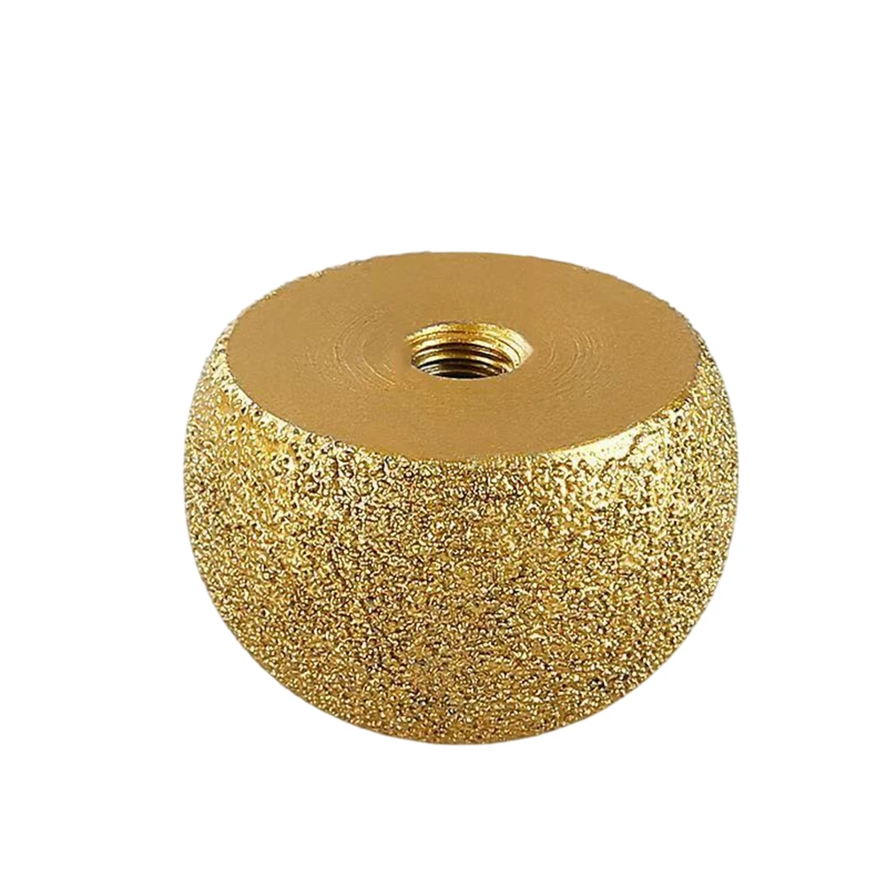 Mushroom Head Diamond Grinding Wheel: Versatile Tool For Polishing & Edge Work Diamond Brazed Round Grinding Head Abrasive Tool
