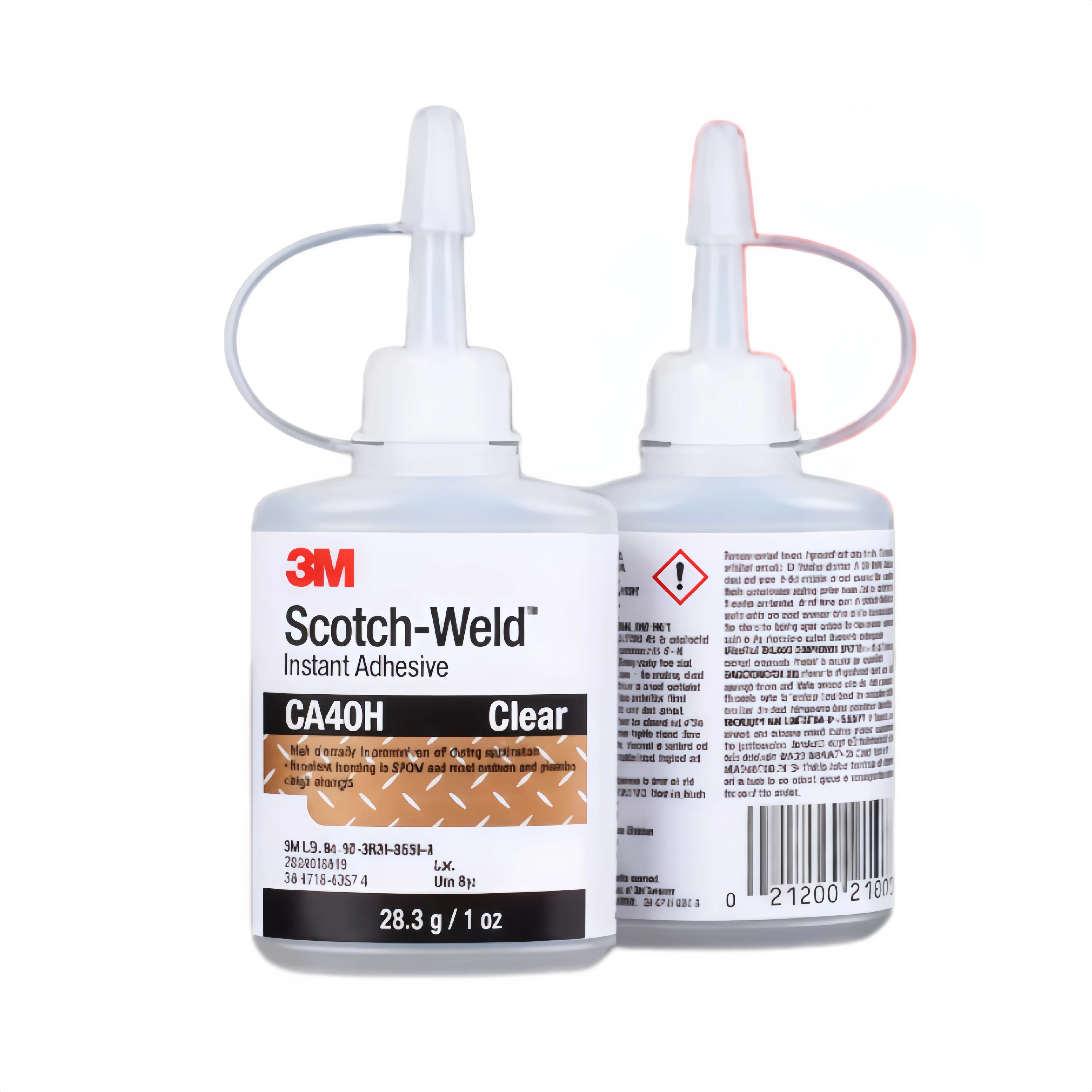 Original 3M Scotch-Weld CA40H Instant Adhesive 28.3g Medium Viscosity Super Glue High Strength Fast Cure for Metal Plastic Rubbe