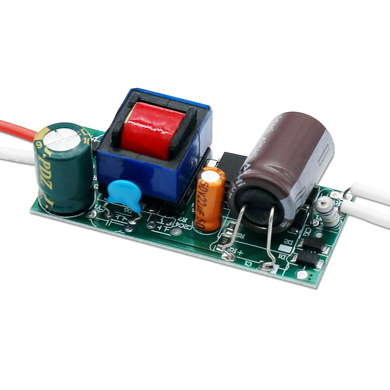 Sterownik izolacji LED AC100-265V 2-3W 3-5W 4-7W 8-12W 12-18W 18-24W moc napędu 250mA LED Downlight żarówka transformator oświetleniowy DIY