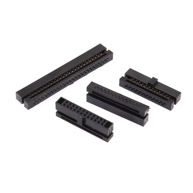 1~2~5 Stück FC Crimpkopf IDC-Stecker Rastermaß 1,27 mm Grauer Bandkabel-JTAG-Stecker 6P 8P 10P 16P 20P 40P – Detail 4