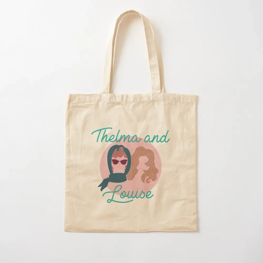 

THELMA AND LOUISE COLOR ICONS Tote Bag university shopper bag custom canvas bag Women's shopping tote screen