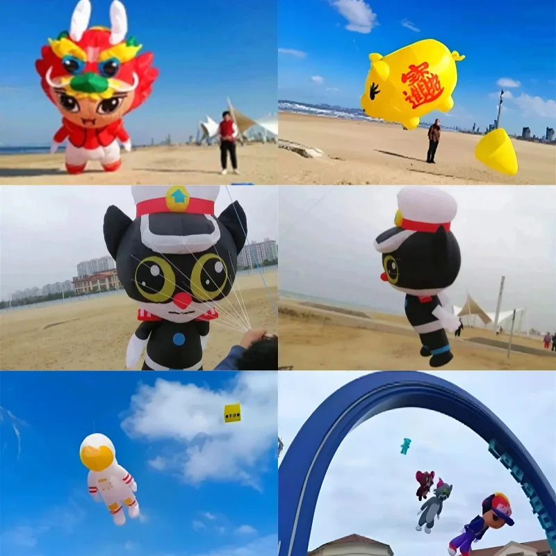 Free shipping giant soft kite pendant show kites windsocks weifang kite reel octopus kites factory inflatable toys kitesurf kite